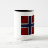 Mug Drapeau norvégien (Centre)