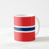 Mug Drapeau norvégien (Devant droit)