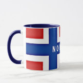 Mug Drapeau norvégien (Gauche)