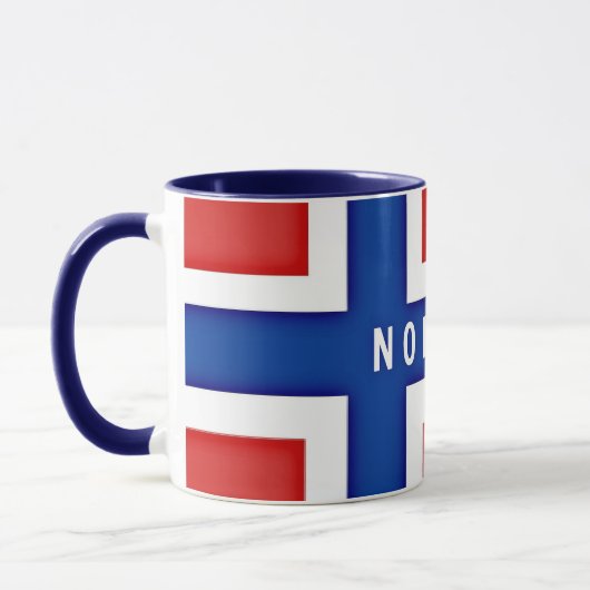 Mug Drapeau norvégien (Gauche)
