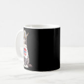 Mug Drapeau norvégien de la forêt (Devant gauche)