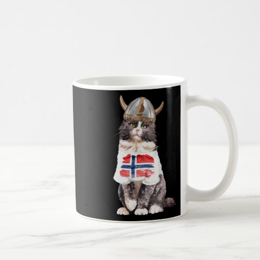Mug Drapeau norvégien de la forêt (Droite)