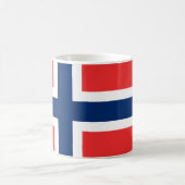 Mug Drapeau (norvégien) de la Norvège (Centre)