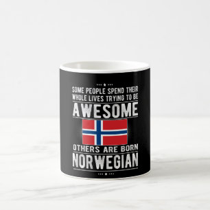 Mug Drapeau norvégien Patrimoine norvégien Racines nor