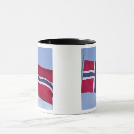 Mug Drapeau norvégien RF) (Centre)