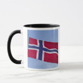 Mug Drapeau norvégien RF) (Gauche)