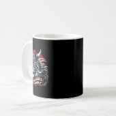 Mug Drapeau norvégien Viking Norvège (Devant gauche)