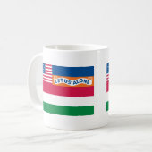 Mug Drapeau officieux de la Floride (1845) (Devant gauche)