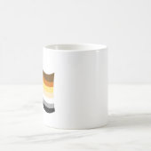 Mug Drapeau ondoyant de la fierté des ours (Centre)