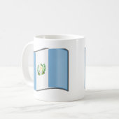 Mug Drapeau ondulé du Guatemala (Devant gauche)