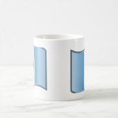 Mug Drapeau ondulé du Guatemala (Centre)