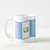 Mug Drapeau ondulé du Guatemala (Gauche)
