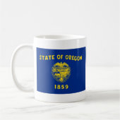 Mug Drapeau Oregonien + Musique de carte (Gauche)