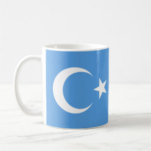 Mug Drapeau ouïghour/Turkestan oriental