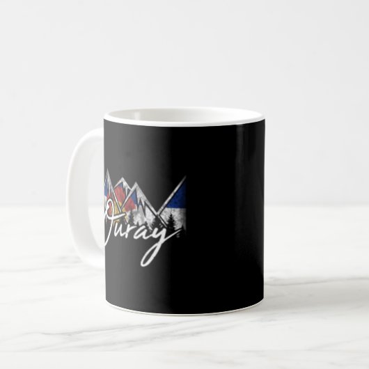 Mug Drapeau Ouray Colorado (Devant gauche)