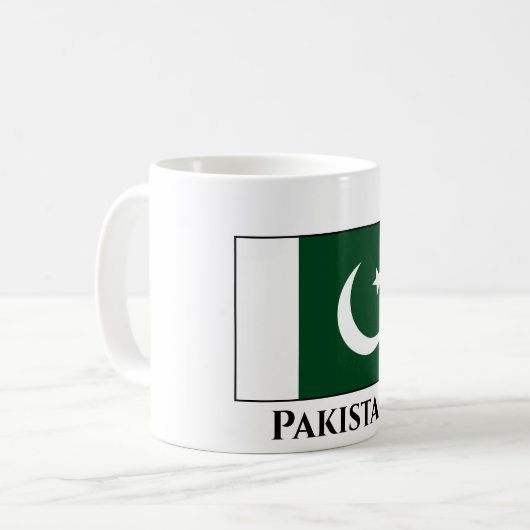 Mug Drapeau pakistanais (Devant gauche)