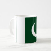 Mug Drapeau pakistanais (Devant gauche)