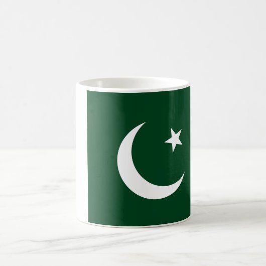 Mug Drapeau pakistanais (Centre)