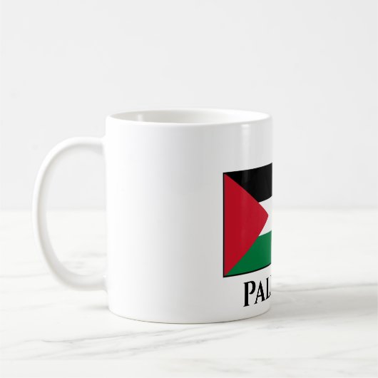 Mug Drapeau palestinien (Gauche)