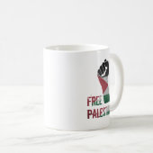 Mug drapeau palestinien de palestine libre (Devant droit)