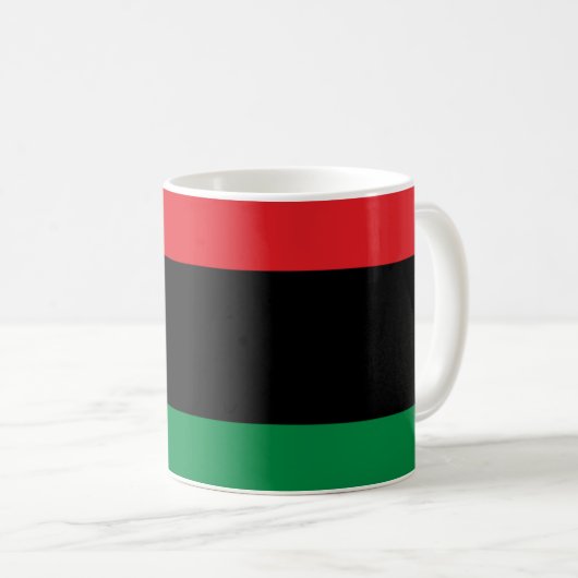Mug Drapeau panafricain (Devant droit)