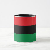 Mug Drapeau panafricain, Joyeux Kwanzaa (Centre)