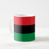 Mug Drapeau panafricain UNIA (Devant gauche)