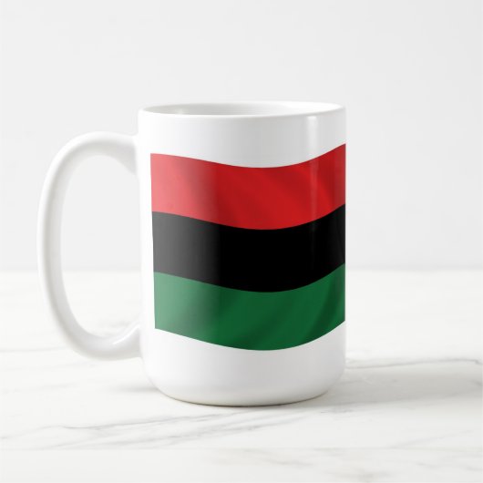 Mug Drapeau panafricain (UNIA) (Gauche)