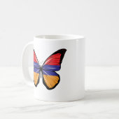 Mug Drapeau papillon arménien (Devant gauche)
