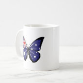 Mug Drapeau papillon australien (Devant gauche)