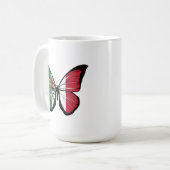 Mug Drapeau papillon du Mexique (Devant gauche)