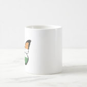 Mug Drapeau papillon indien (Centre)