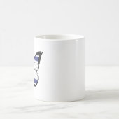 Mug Drapeau papillon israélien (Centre)