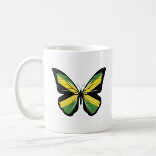 Mug Drapeau papillon jamaïcain