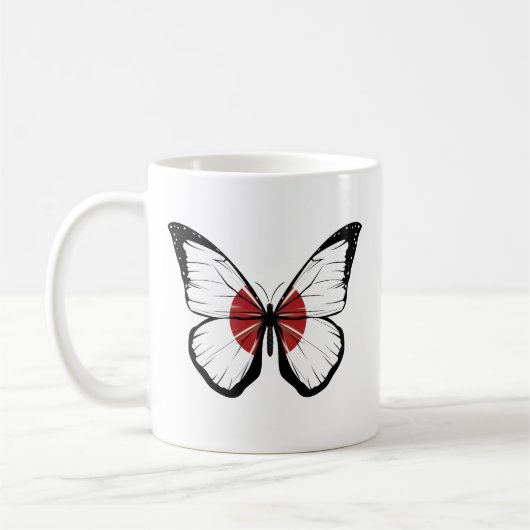 Mug Drapeau papillon japonais (Gauche)