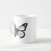 Mug Drapeau papillon monarque d'Algérie (Devant gauche)
