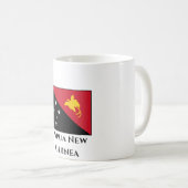 Mug Drapeau Papouasie-Nouvelle-Guinée (Devant droit)