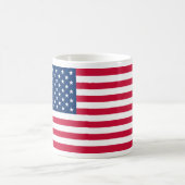 Mug Drapeau patriotique américain (Centre)
