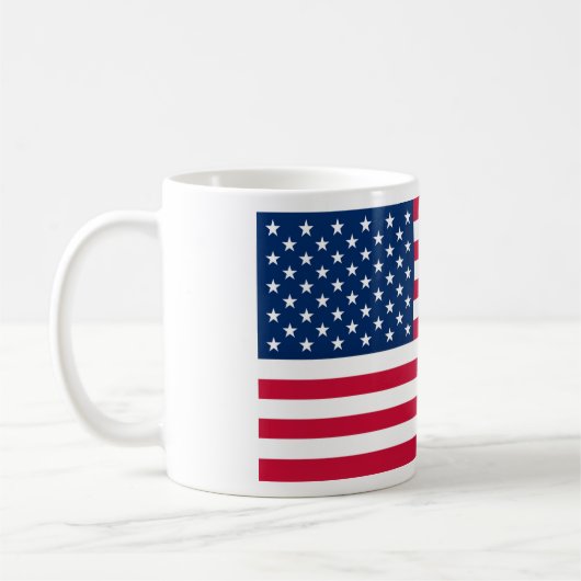 Mug Drapeau patriotique américain (Gauche)
