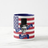 Mug Drapeau patriotique américain (Centre)