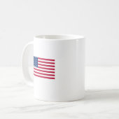 Mug Drapeau Patriotique Américain 4 juillet (Devant gauche)