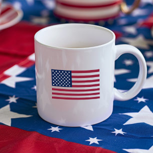 Mug Drapeau Patriotique Américain 4 juillet