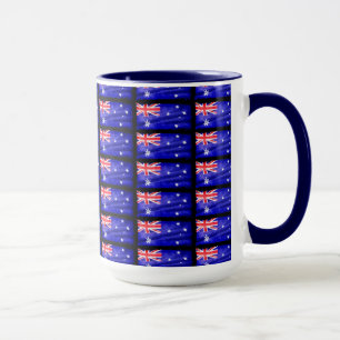 Mug Drapeau patriotique australien d'Australie pour le