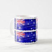 Mug Drapeau patriotique australien pour les Australien (Devant gauche)