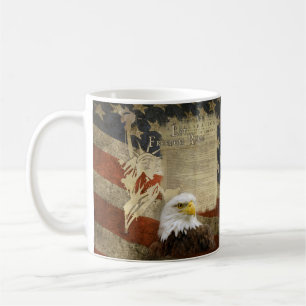 Mug Drapeau patriotique de l'indépendance de liberté