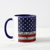 Mug Drapeau patriotique des Etats-Unis d'Américain des (Gauche)