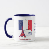 Mug Drapeau patriotique français BASTILLE DAME (Gauche)