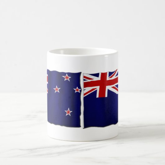 Mug Drapeau patriotique néo-zélandais pour Kiwis (Centre)