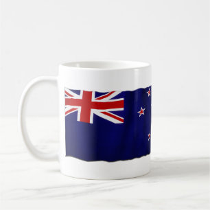 Mug Drapeau patriotique néo-zélandais pour Kiwis