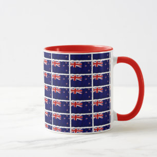 Mug Drapeau patriotique néo-zélandais pour les Kiwis